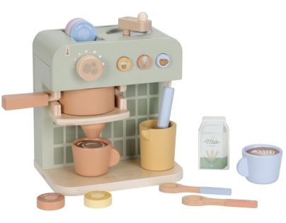 Little Dutch Kávovar na kapsule drevený - Poškodený obal