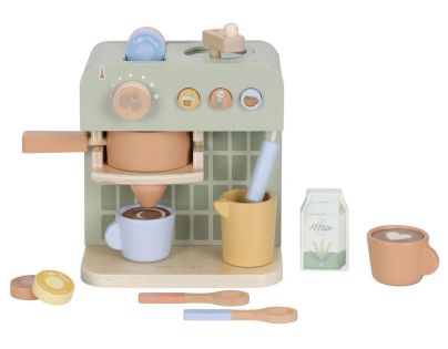 Little Dutch Kávovar na kapsule drevený - Poškodený obal