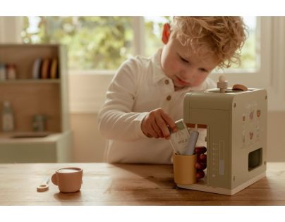 Little Dutch Kávovar na kapsule drevený - Poškodený obal