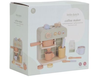 Little Dutch Kávovar na kapsule drevený - Poškodený obal