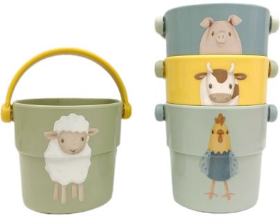 Little Dutch Tégliky do vody Farma - Poškodený obal