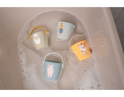 Little Dutch Tégliky do vody Farma - Poškodený obal