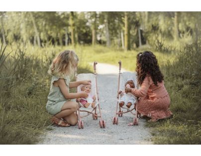 Little Dutch Kočík pre bábiky golfky skládací - Poškodený obal