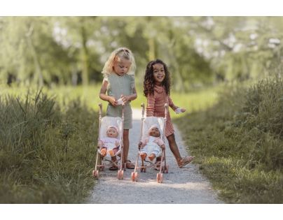 Little Dutch Kočík pre bábiky golfky skládací - Poškodený obal