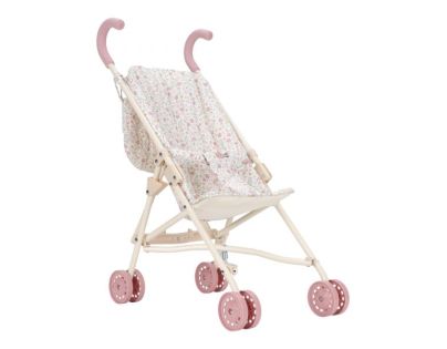 Little Dutch Kočík pre bábiky golfky skladací Soft Flowers