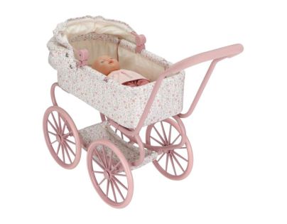 Little Dutch Kočík pre bábiky Soft Flowers