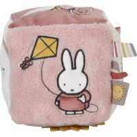 Little Dutch Kocka textilný zajačik Miffy Fluffy Pink 4
