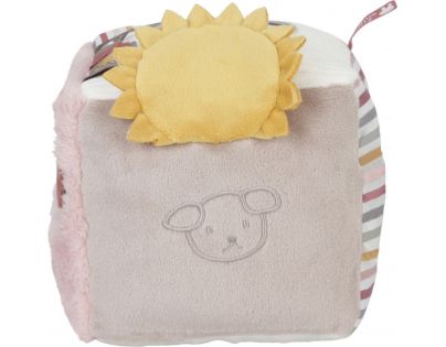 Little Dutch Kocka textilný zajačik Miffy Fluffy Pink