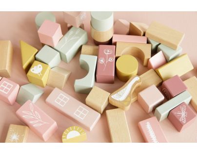 Little Dutch Kocky drevené v tube Pink