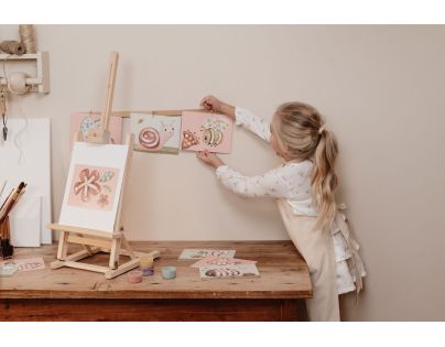 Little Dutch Kreatívna sada maľovanie prstami Fairy Garden - Poškodený obal