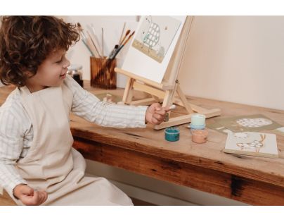 Little Dutch Kreatívna sada maľovanie prstami Forest Friends