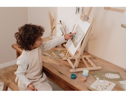 Little Dutch Kreatívna sada maľovanie prstami Forest Friends