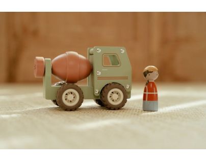 Little Dutch Nákladiak s miešačkou drevený