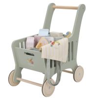 Little Dutch Nákupný vozík s doplnkami drevený - Poškodený obal 2