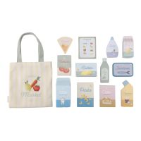 Little Dutch Nákupný vozík s doplnkami drevený - Poškodený obal 3