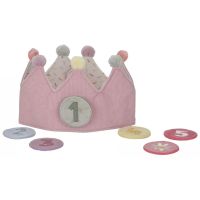 Little Dutch Narodeninová korunka s číslami Pink