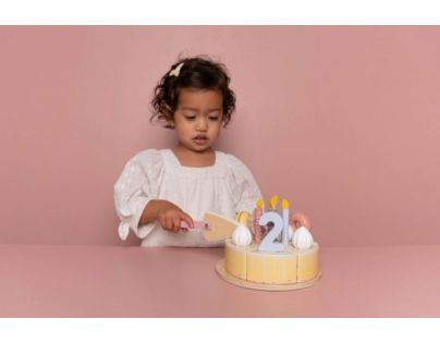 Little Dutch Narodeninová torta Pink