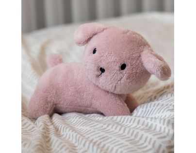 Little Dutch Psík Snuffie Fluffy Pink 25 cm