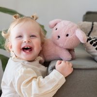 Little Dutch Psík Snuffie Fluffy Pink 25 cm 3