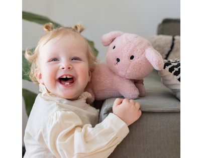 Little Dutch Psík Snuffie Fluffy Pink 25 cm