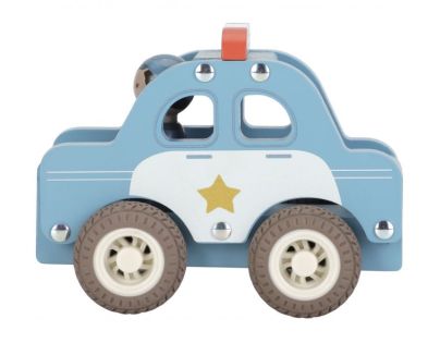 Little Dutch Policajné auto drevené