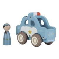 Little Dutch Policajné auto drevené 4