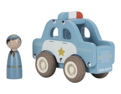 Little Dutch Policajné auto drevené