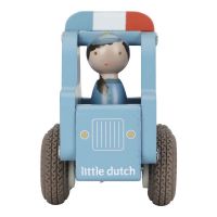 Little Dutch Policajné auto drevené 5
