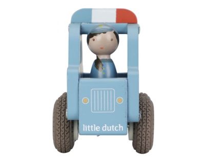 Little Dutch Policajné auto drevené