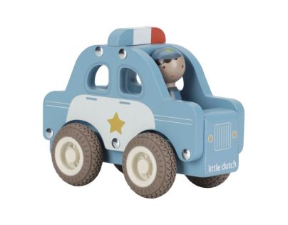 Little Dutch Policajné auto drevené