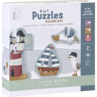 Little Dutch Puzzle 6 v 1 Námornícky záliv 2