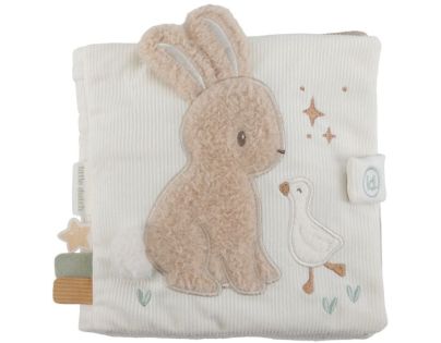 Little Dutch Textilná knižka s aktivitami Newborn Naturals