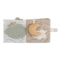 Little Dutch Textilná knižka s aktivitami Newborn Naturals 3