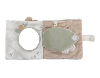 Little Dutch Textilná knižka s aktivitami Newborn Naturals