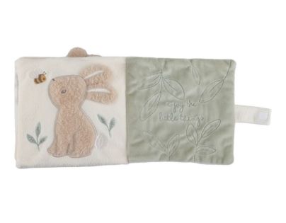 Little Dutch Textilná knižka s aktivitami Newborn Naturals
