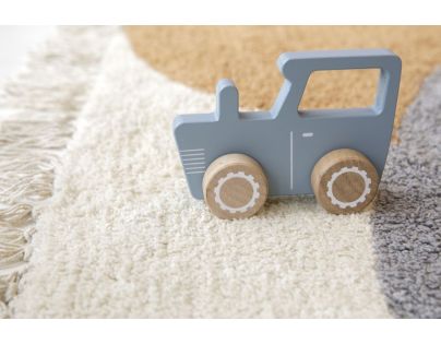 Little Dutch Traktor drevený Blue