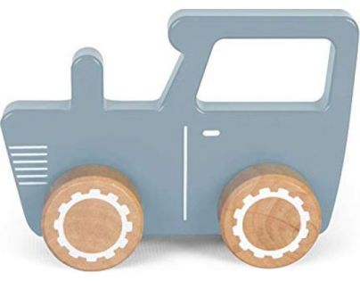 Little Dutch Traktor drevený Blue