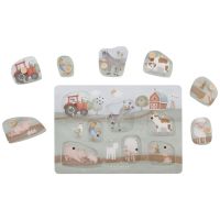 Little Dutch Vkladacie puzzle so zvukom Farma - Poškodený obal 2