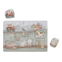 Little Dutch Vkladacie puzzle so zvukom Farma - Poškodený obal 3