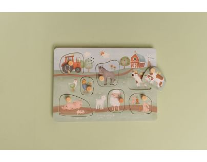 Little Dutch Vkladacie puzzle so zvukom Farma