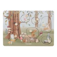 Little Dutch Vkladacie puzzle so zvukom Forest Friends