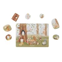 Little Dutch Vkladacie puzzle so zvukom Forest Friends 3