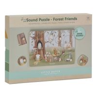 Little Dutch Vkladacie puzzle so zvukom Forest Friends 4