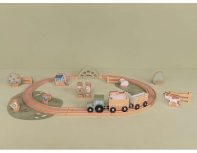 Little Dutch Vláčikodráha drevená Farma
