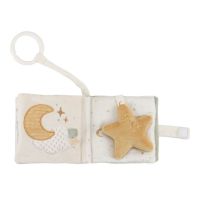Little Dutch Závesná textilná knižka s aktivitami Newborn Naturals 4
