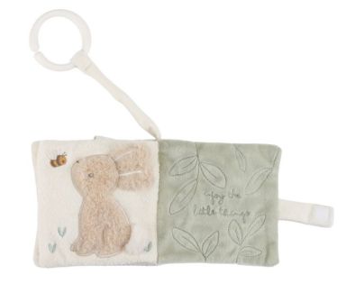 Little Dutch Závesná textilná knižka s aktivitami Newborn Naturals