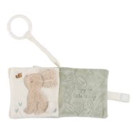 Little Dutch Závesná textilná knižka s aktivitami Newborn Naturals 5