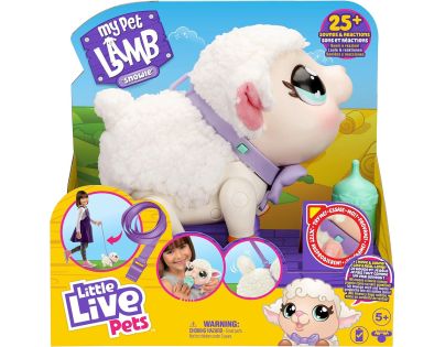 Little Live Pets Interaktívne jahniatko Snowie