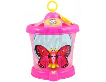 Little Live Pets Motýlí domeček - Růžový motýlek