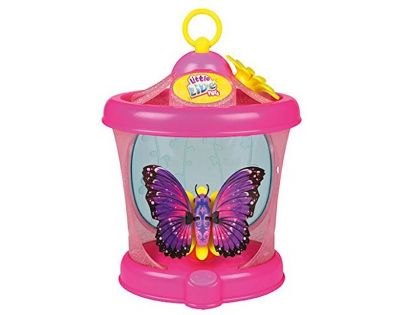 Little Live Pets Motýlí dom - Fialový motýlik